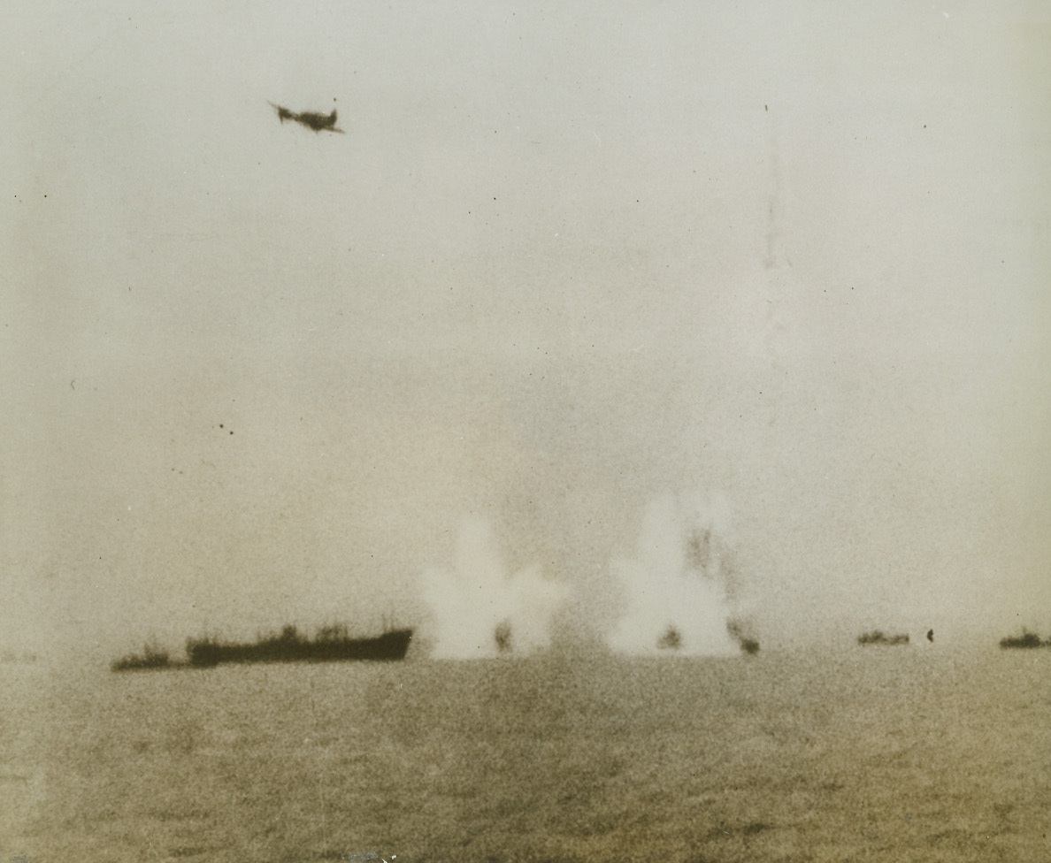 ATTACK ON AXIS CONVOY, 1/4/1943.