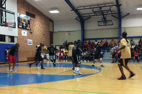 Forty years of Summer League Basketball at Dunbar Community Center)