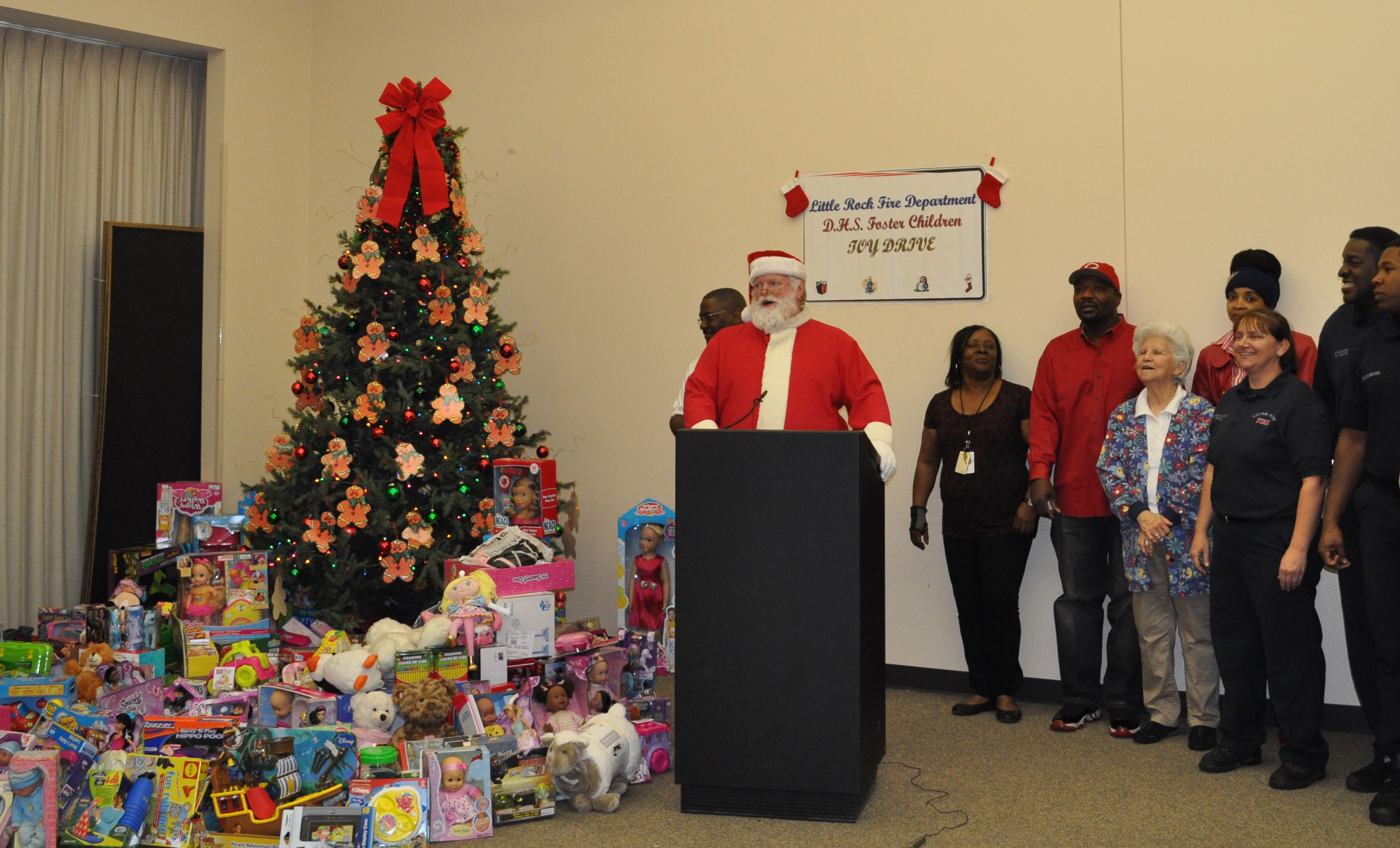 Toy Drive to Help Santa’s Fire Department Elves)